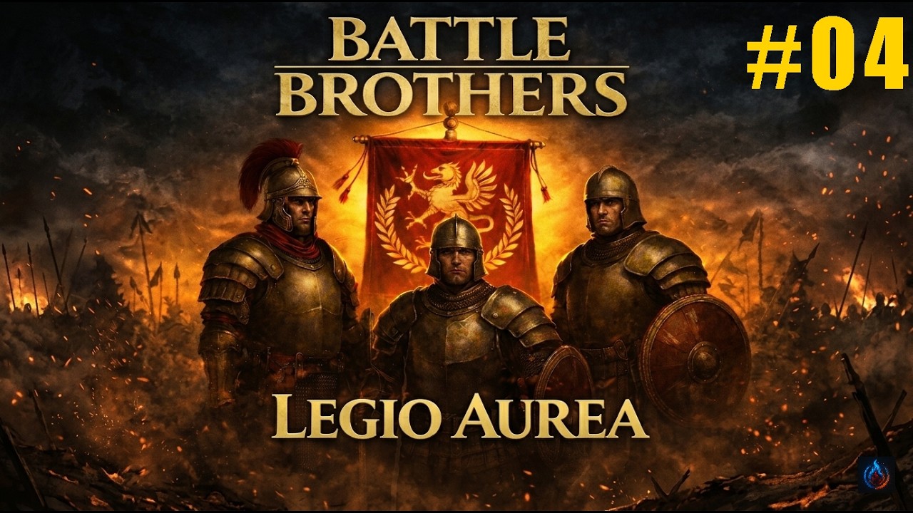 Battle Brothers Gameplay – Undead and Goblins Battles | Legio Aurea Episode 4 (No Commentary)