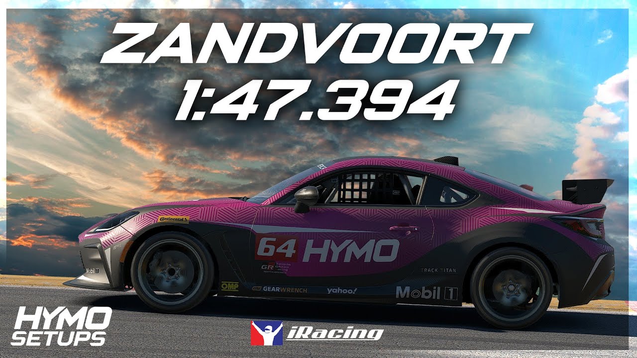 iRacing Hotlap | Toyota GR86 @ Zandvoort | PCC | 2026 S1 Week 5