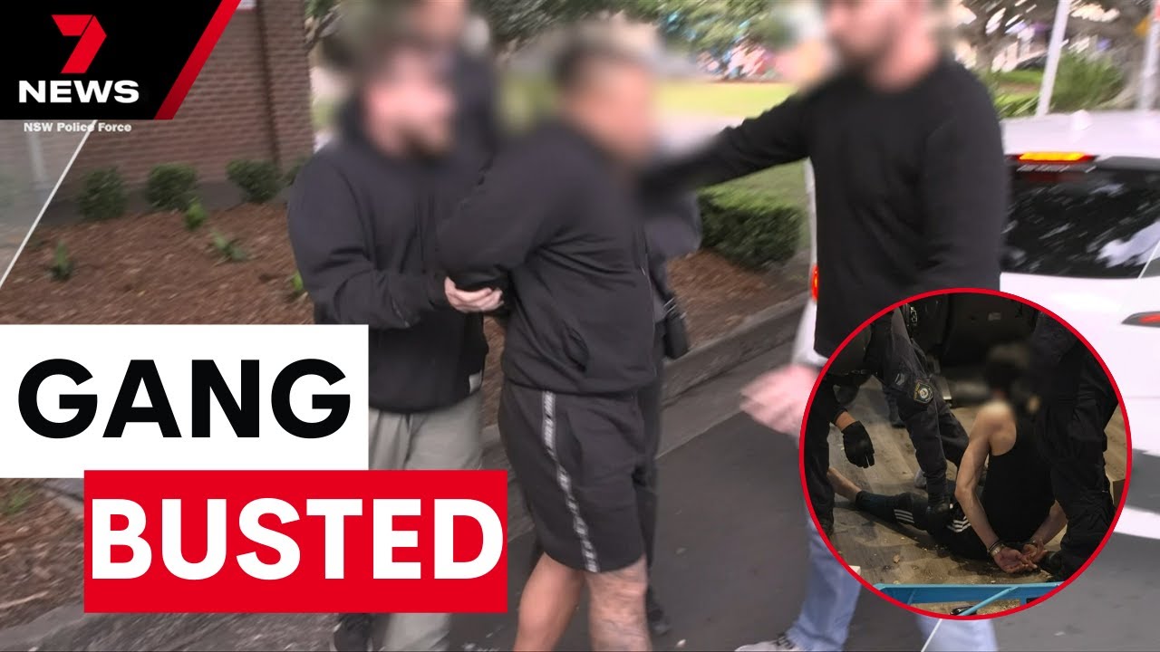 Police busted an Asian Organised Crime Network | 7NEWS