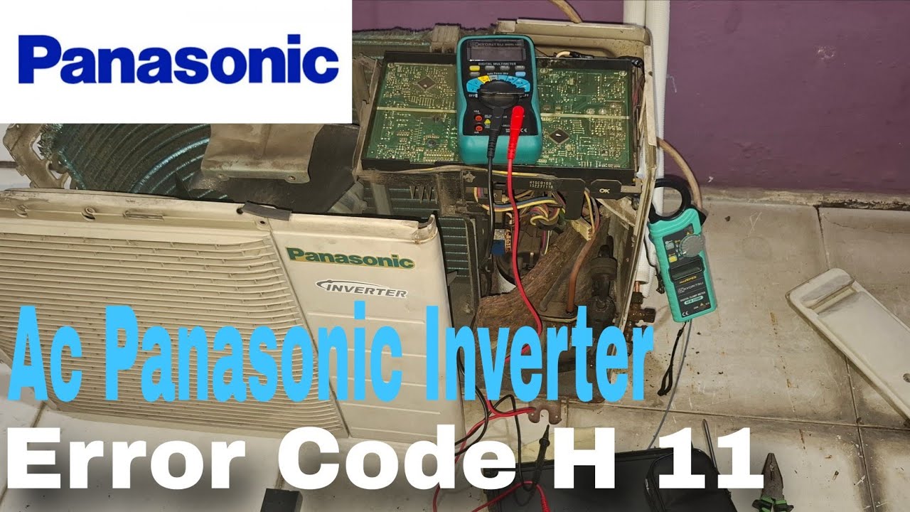 Ac Panasonic Inverter Error Code H 11|Outdor Mati Total|Service Ac Bekasi