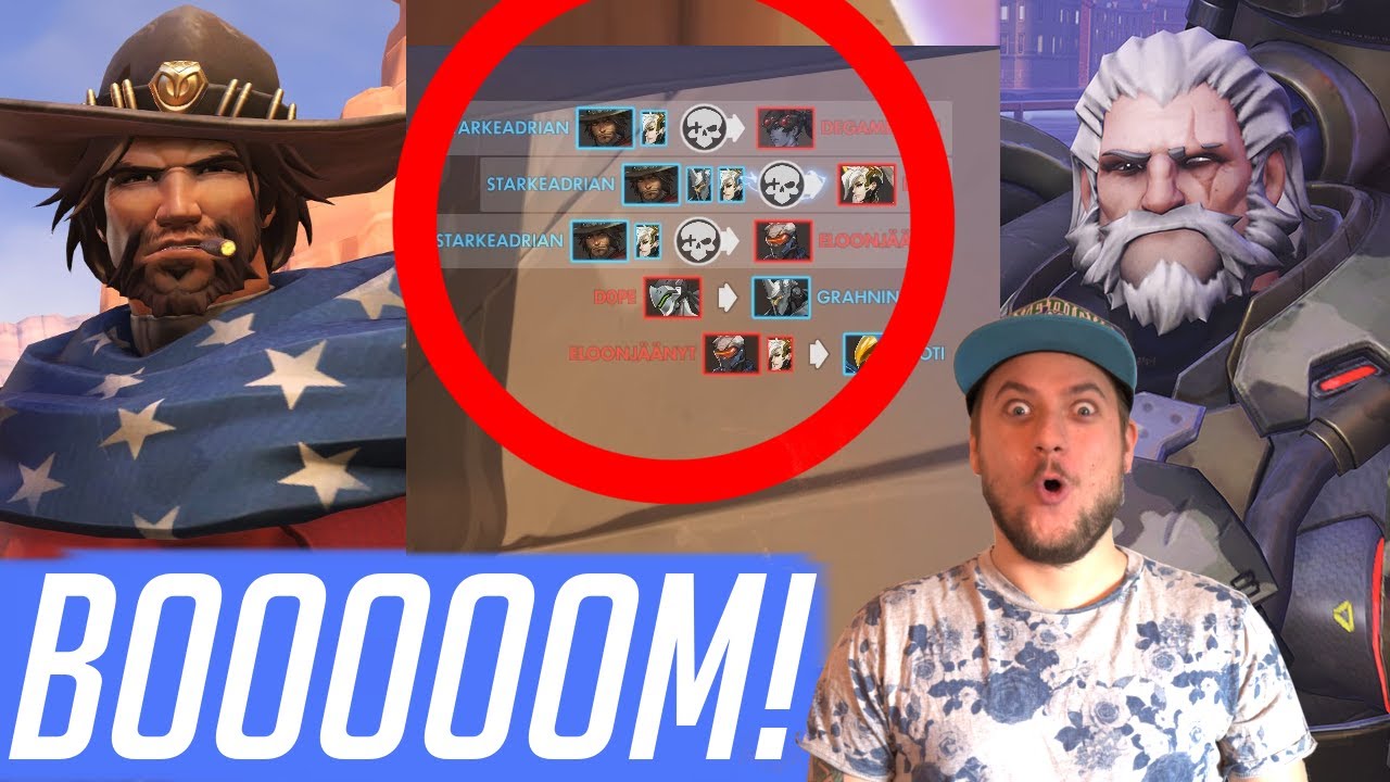McCREE + REINHARDT = MAGI [Overwatch]