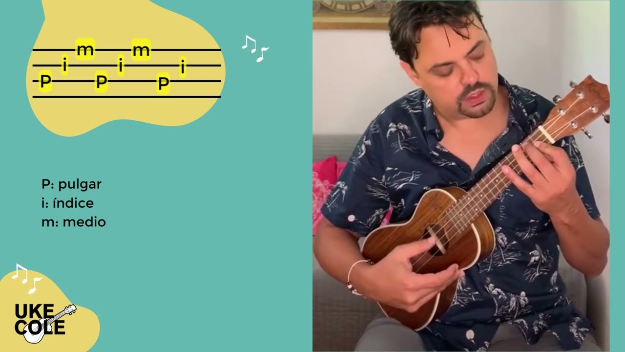 1#👣🌙 A un paso de la LUNA! - Tutorial arpegios ukelele (Ana Mena,Rocco Hunt)