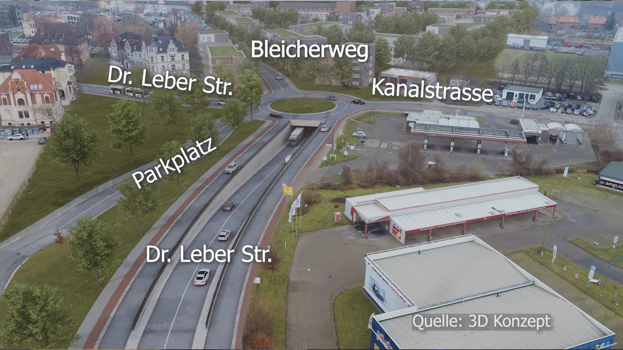 Wismarer Bauingenieur plant Tunnel als Ersatz für Hochbrücke - reupload