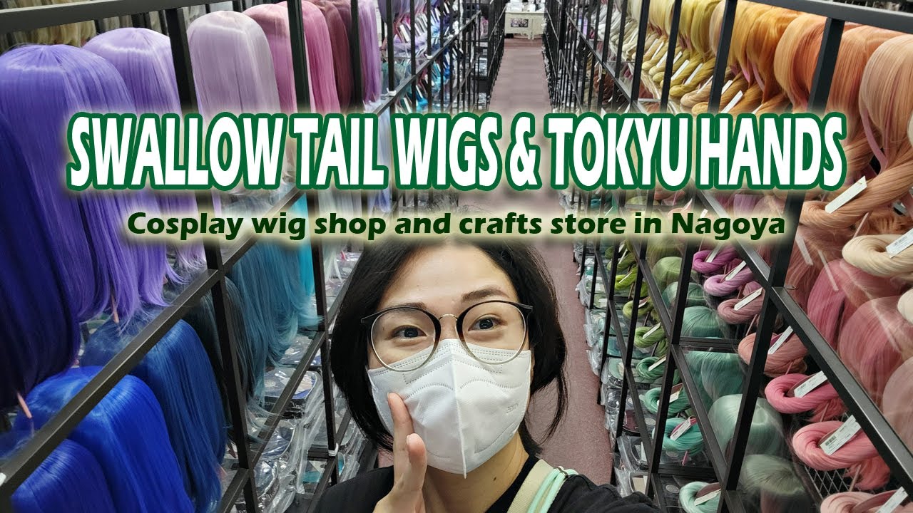 Cosplay Wig Shop in Japan : SWALLOW TAIL WIGS | Tokyu Hands | cosplay supplies in Nagoya
