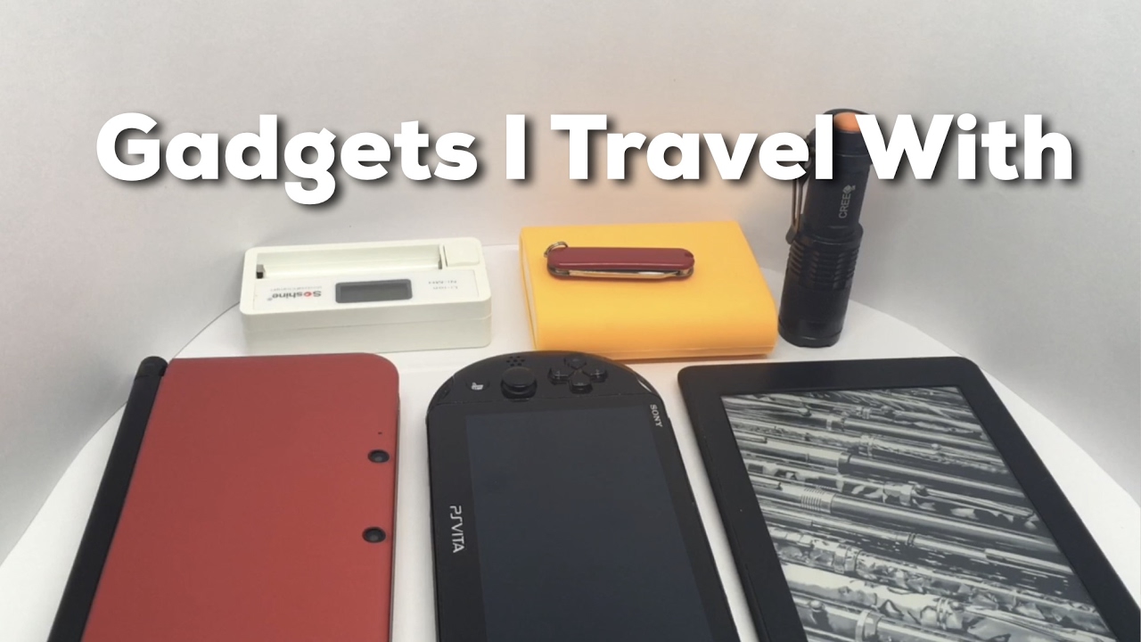 Gadgets I Travel With