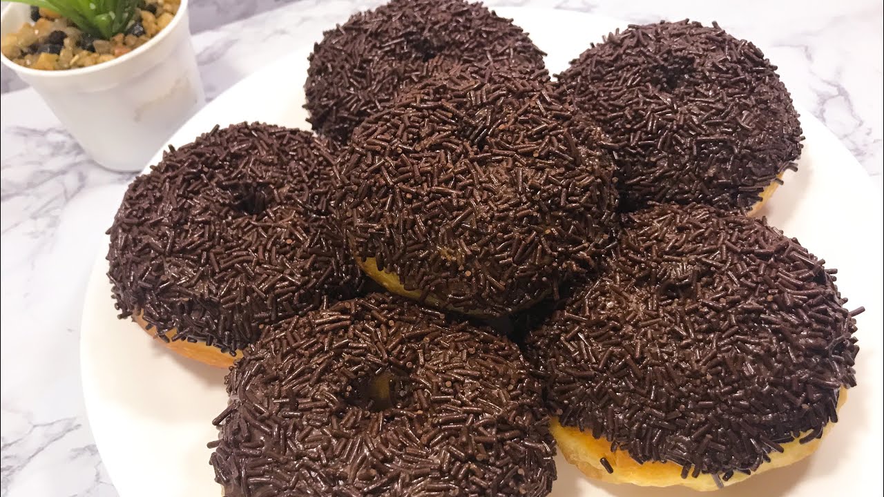 RESEP DONAT EMPUK TANPA MIKSER TANPA ULEN ANTI GAGAL II DONATNYA GEMOY EMPUK BANGET