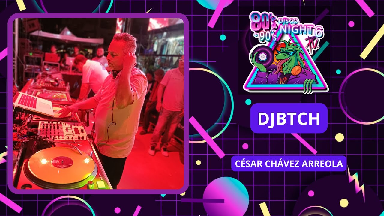 Fiesta Retro Noche de Vinilos en Disco Night Vallarta Vol.6 Dj. César Sesión en vivo Retro 80´s