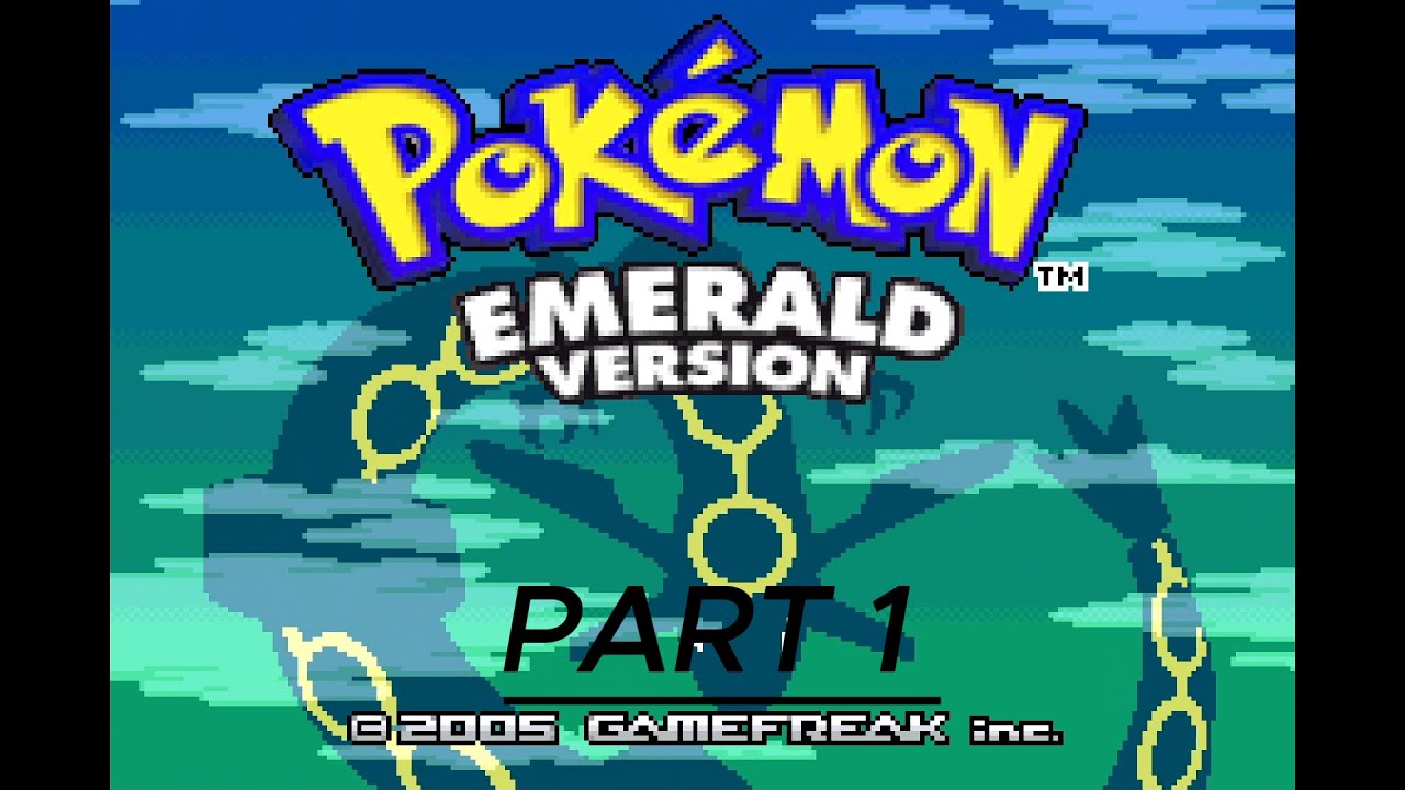 Pokémon Emerald Version Nuzlocke Part 1 My First Nuzlock Attempt