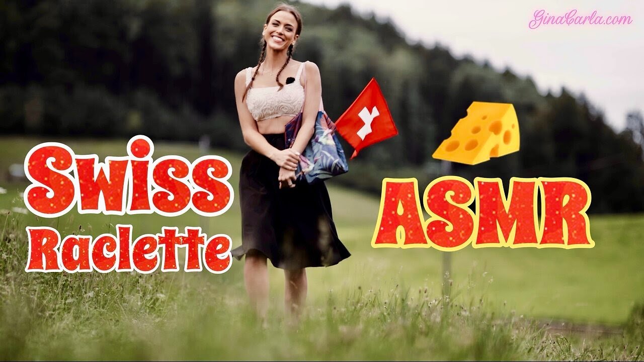 ASMR Swiss Raclette Feast 🍽 | Melting Cheese Bliss with Gina Carla 🧀