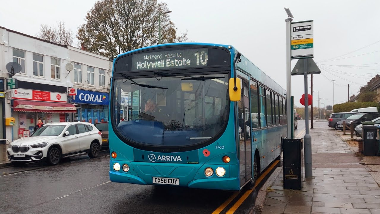 Arriva/DAF SB200 Wright Pulsar/€4 (CX58 EUY)