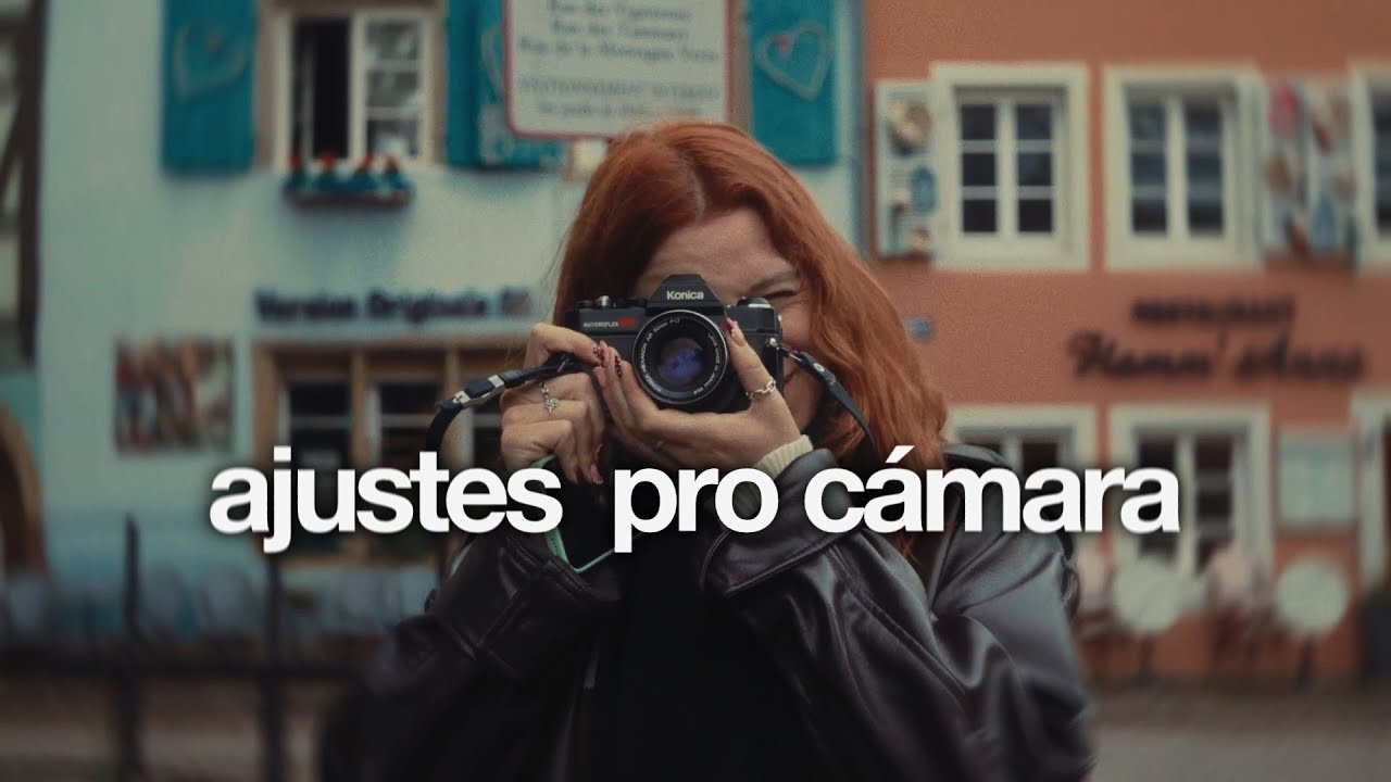 Configura tu cámara como un PRO para  tus vídeos