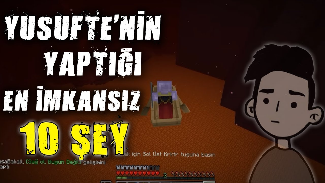 YusufTe'nin Herkesi Kendine Hayran Bıraktığı 10 Efsane Hareketi (999IQ)