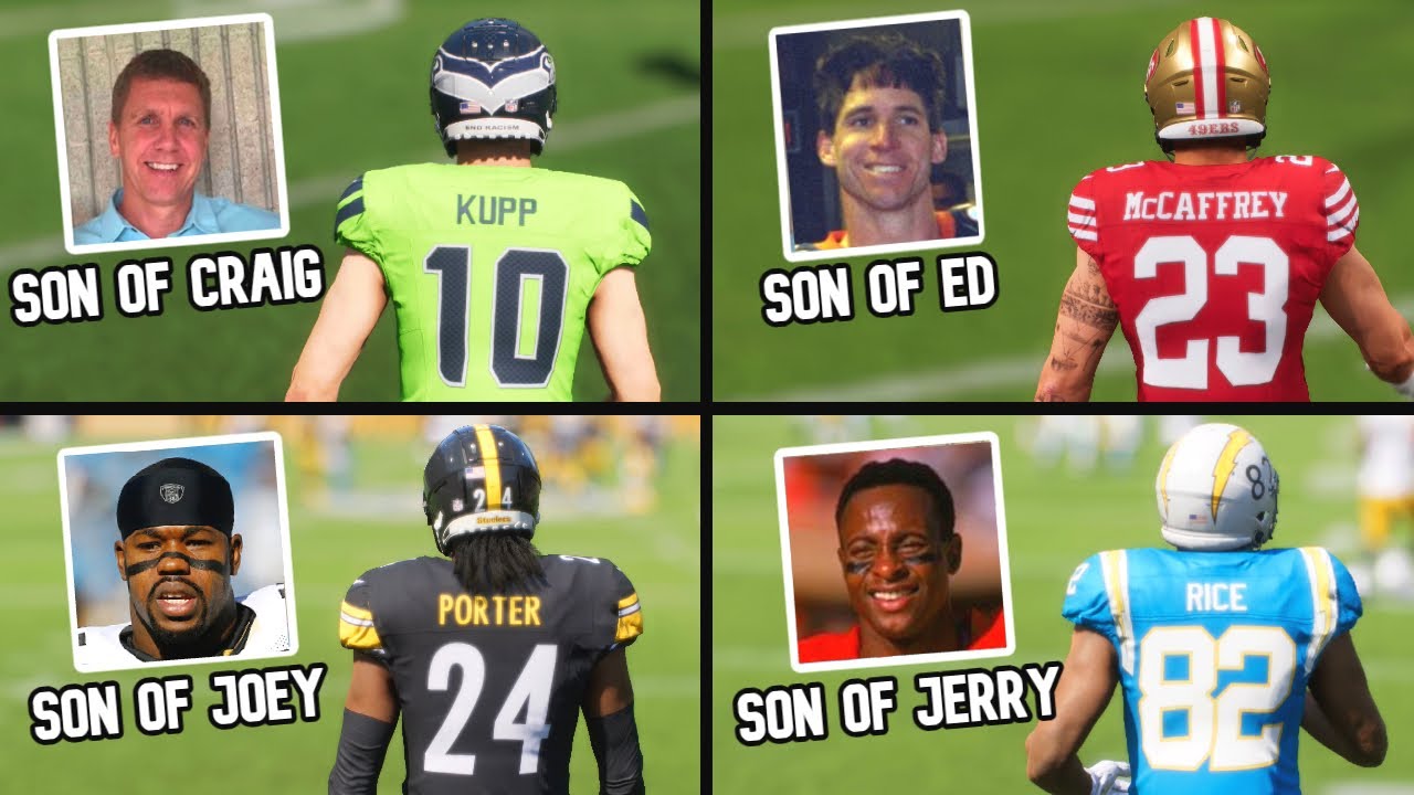 Sons of Former NFL Players