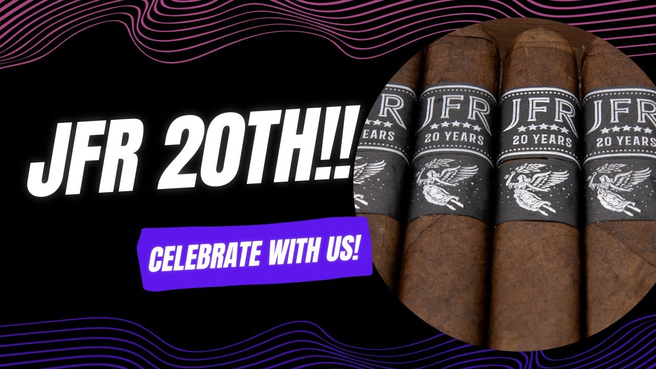 JFR CELEBRATES 20 YEARS WITH A SPECIAL NEW BLEND!!!