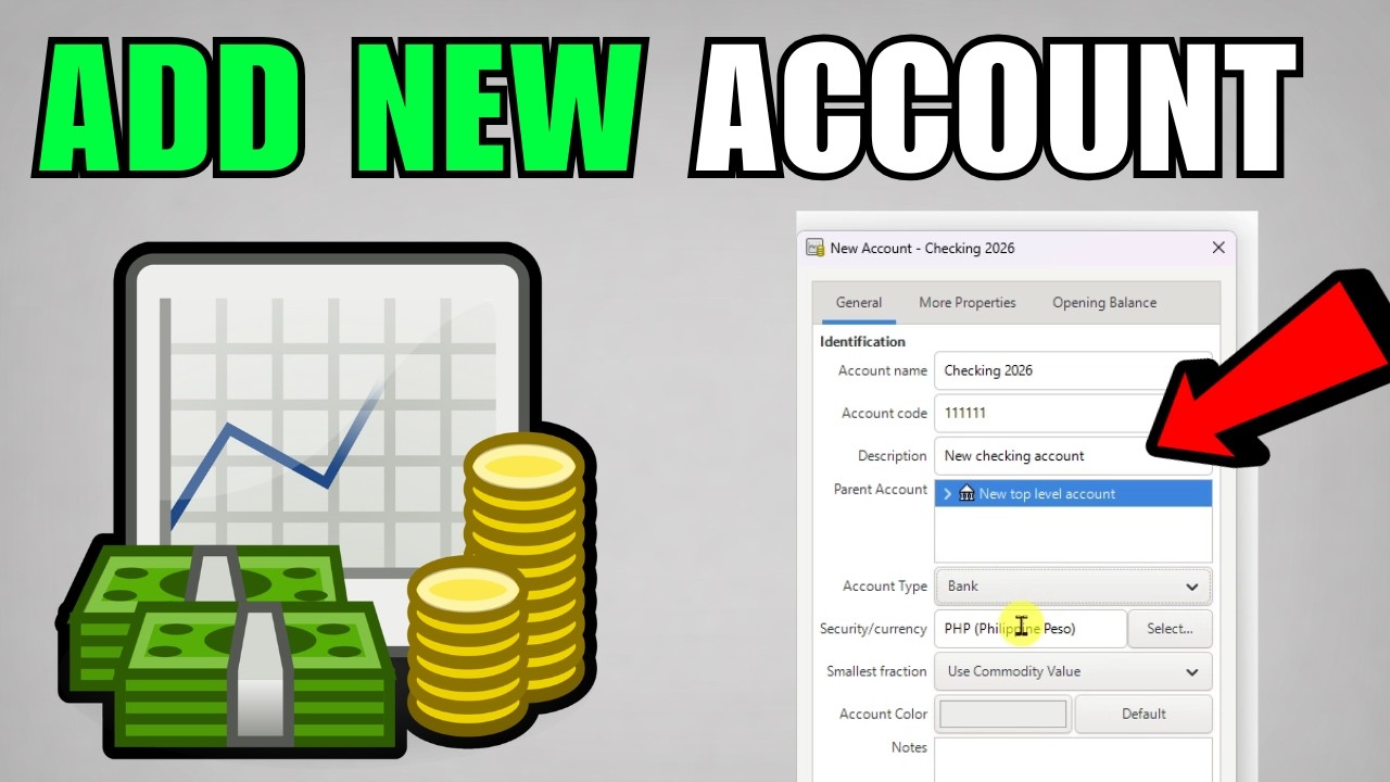 How To Add A New Account In GnuCash (2026) (Quick And Easy Guide)