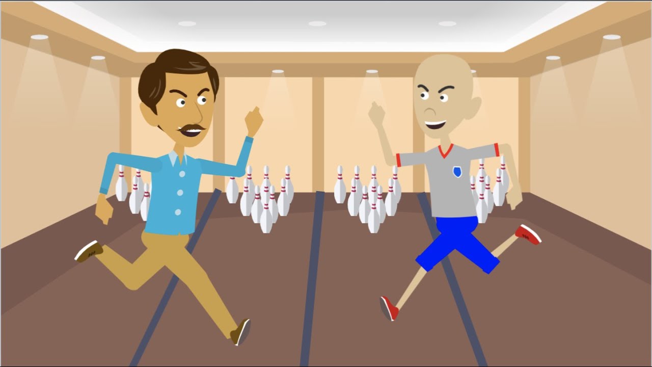 Cole & Classic Caillou Run Onto The Bowling Lanes and Both Get Grounded