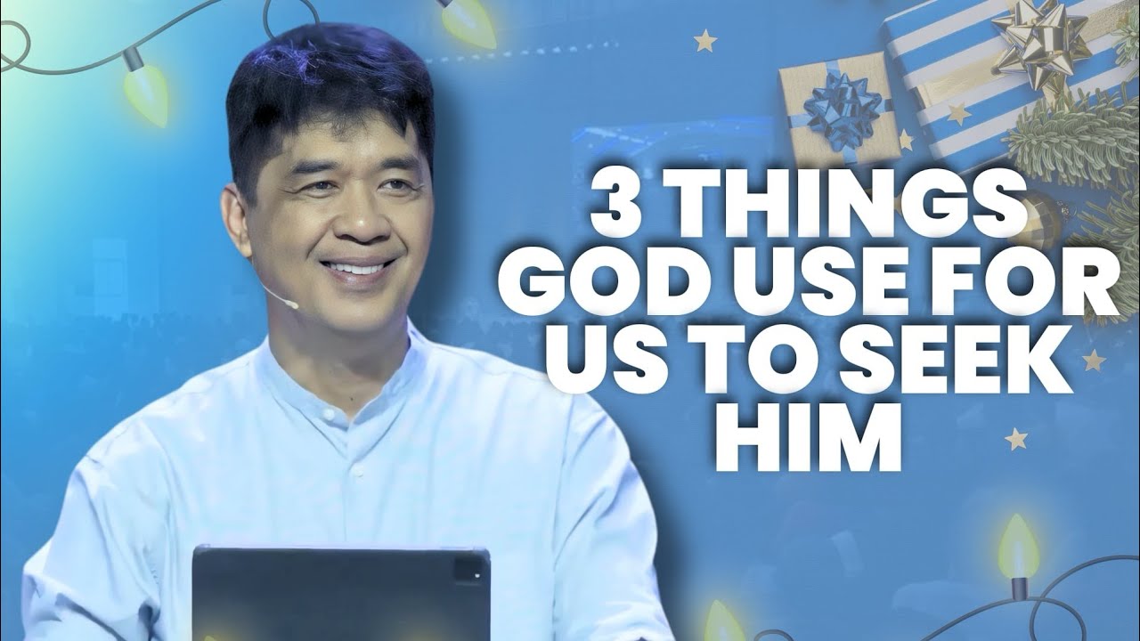 3 THINGS GOD USE FOR US TO SEEK HIM | Rev. Ito Inandan | JA1 Rosario
