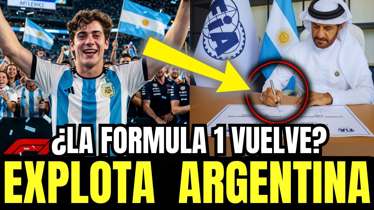 El Secreto Detr&aacute;s del Road Show de Colapinto: Argentina Quiere Traer la F1 de Vuelta