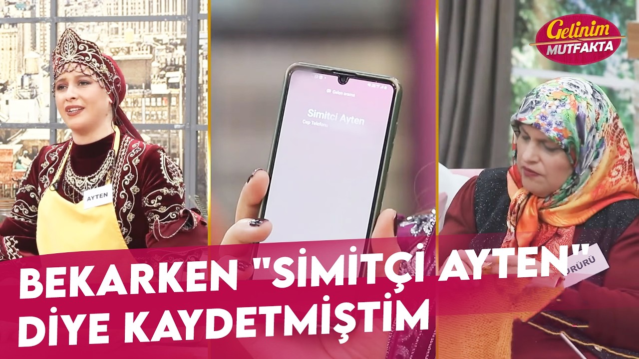 Hürü Kayınvalide, Telefonuna Gelinini Nasıl Kaydetti? - Gelinim Mutfakta 19 Şubat Perşembe