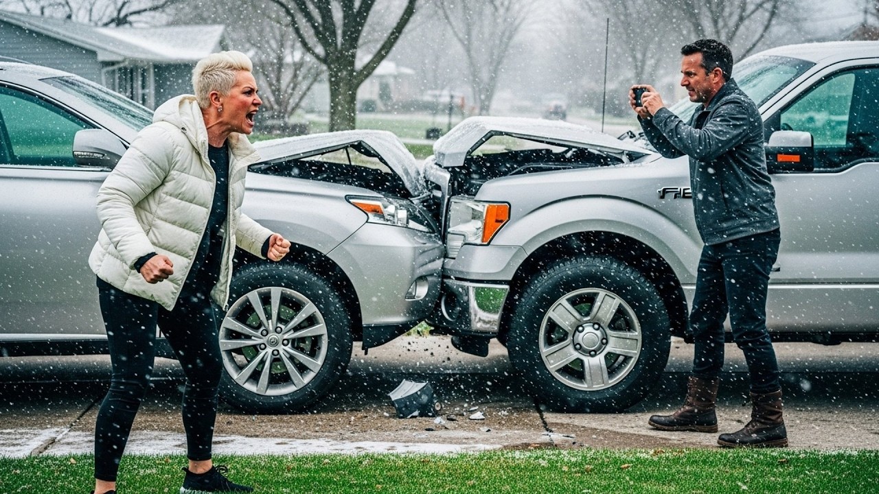 HOA Karen Crashed Into My Truck During Snowstorm, Then Blamed Me for Parking on My Own Property