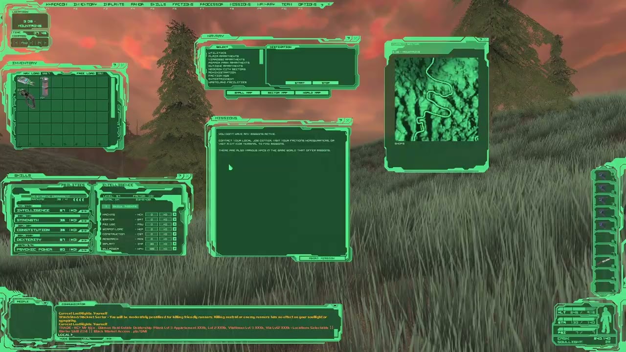 Neocron v2.5 - 041 - Сходил в Ceres lab, нельзя прятаться под потолком как раньше, вернулся в A-08