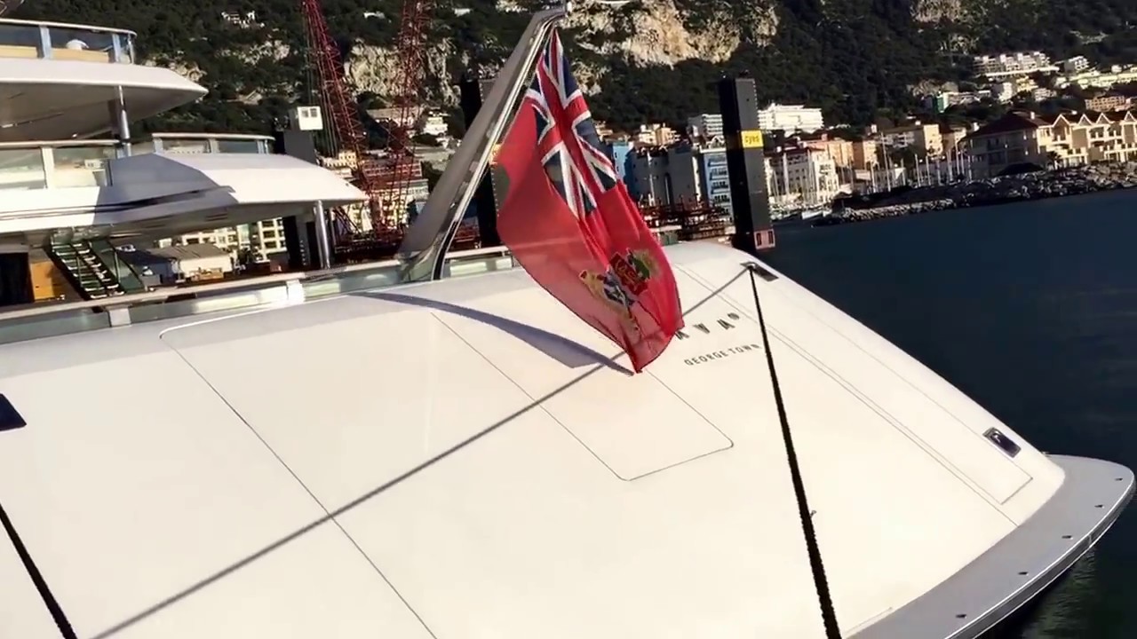 VAVA II 97 meter private yacht owners Ernesto & Kirsty Bertarelli value euro150million