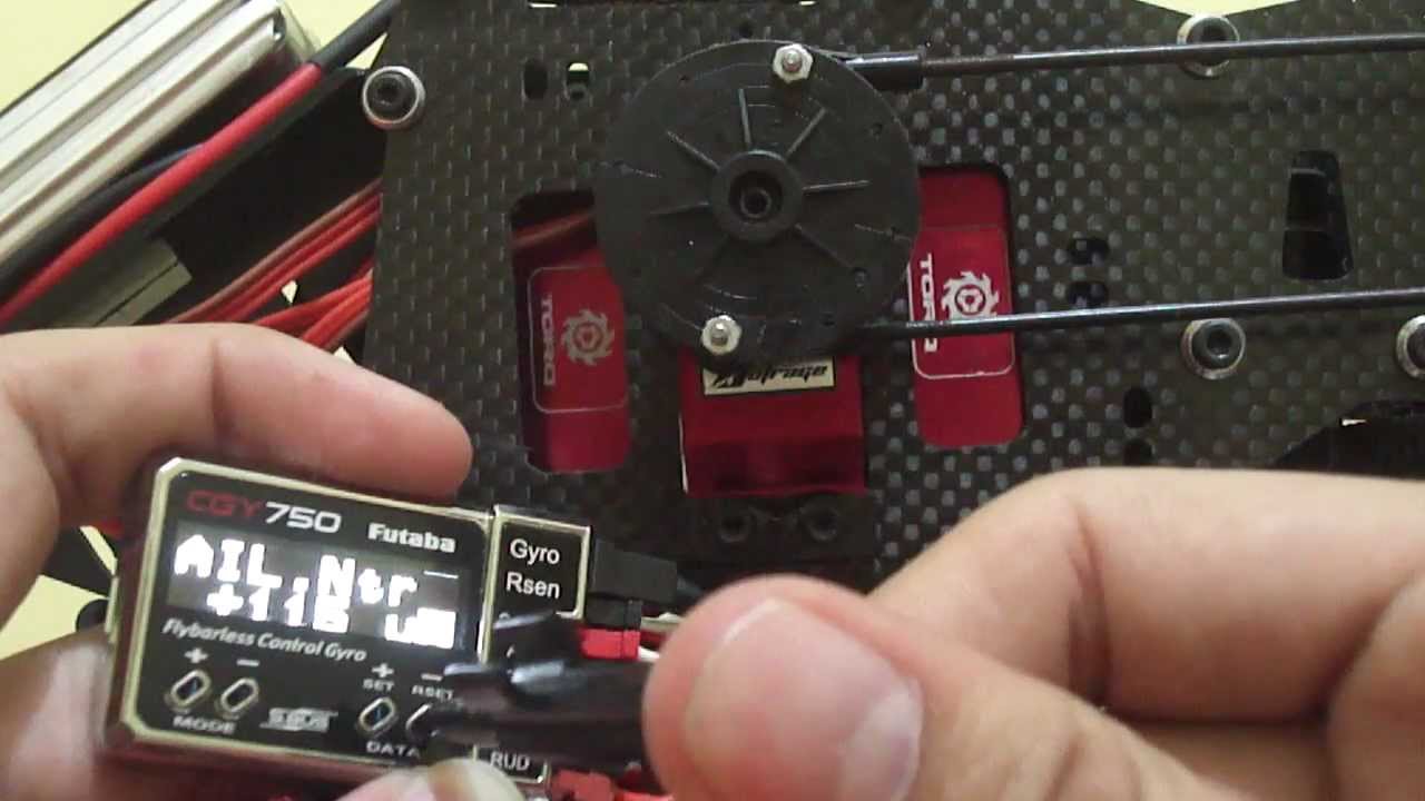 TUTORIAL CGY750 - MONTAGEM PARTE 2