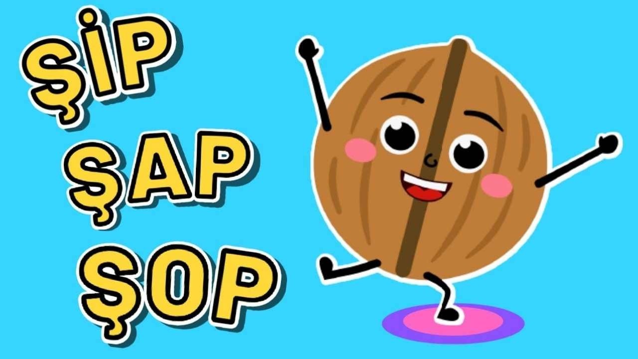 Ceviz Adam ve Patates Adam 🥔🌰 Şip Şap Şop Eğitici Çocuk Şarkıları