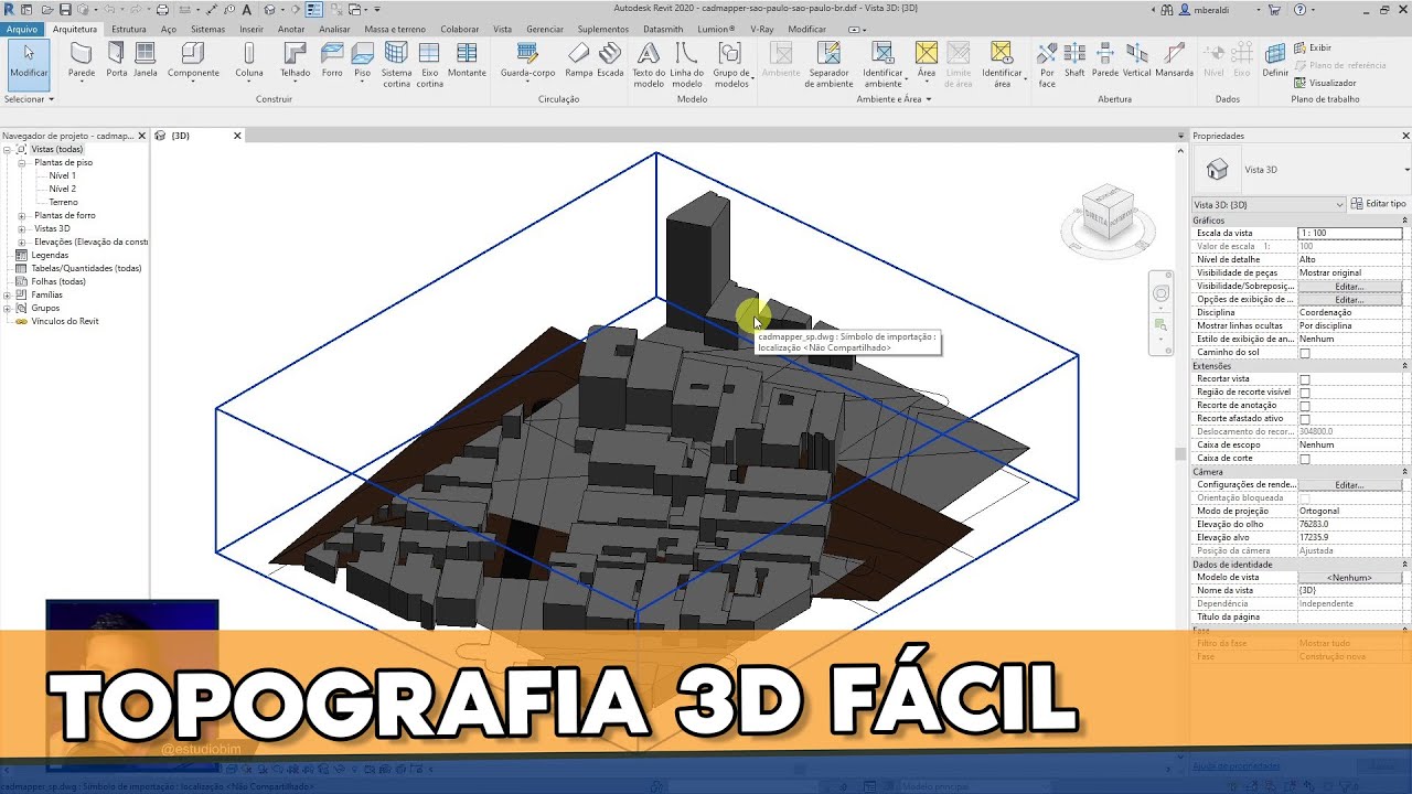 Topografia fácil no Revit com CadMapper