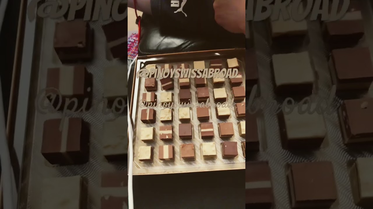 Швейцарский шоколад PASALUBONG #pinoyswissabroad #travel #swisschocolate #swisstravel #pinoyswiss
