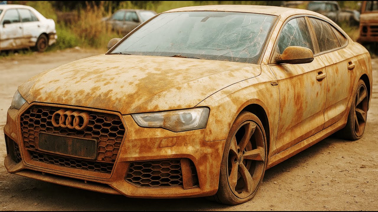 Audi RS5 Full Rebuild | From Junkyard Wreck to Stunning Sports Car