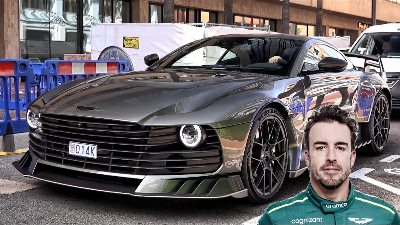 Fernando ALONSO et sa nouvelle Aston Martin VALIANT ! 1 of 38 😳
