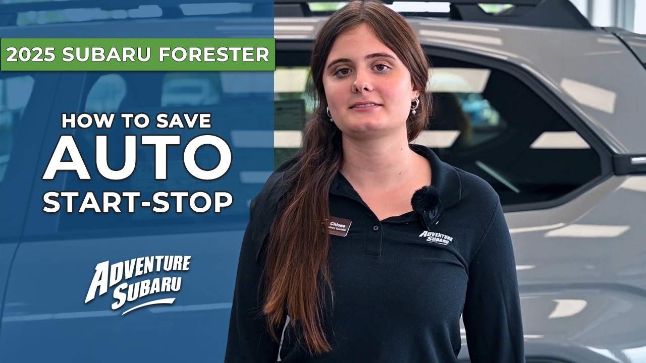 2025 Forester Touring Driver Customization