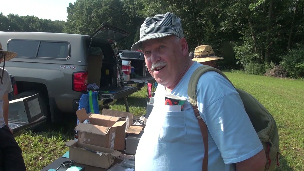 2021 AMGT Ham Radio Swap meet Sturgis Michigan Classic event Heavy iron transmitters and Receivers