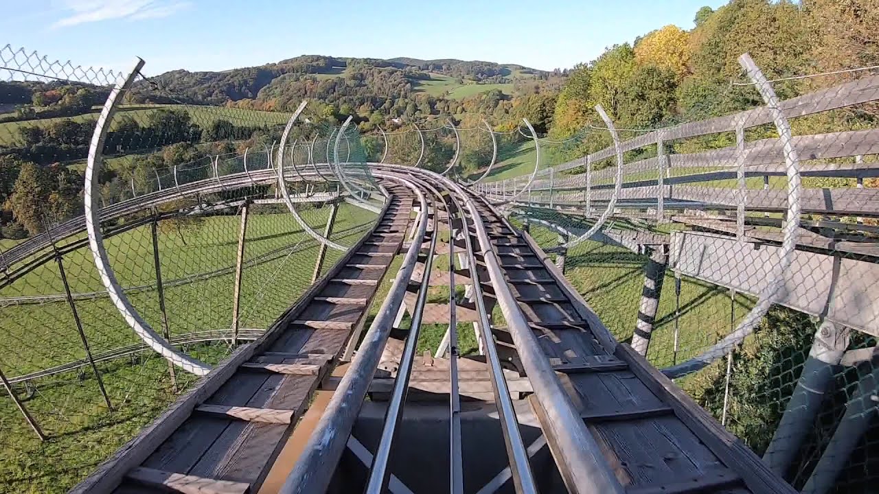 Odenwaldbob (Onride/POV) Video Sommerrodelbahn Wald-Michelbach 2019
