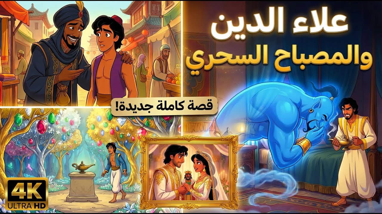 علاء الدين والمصباح السحري | Aladdin and The Magic Lamp in Arabic | ‪@ArabianFairyLand‬