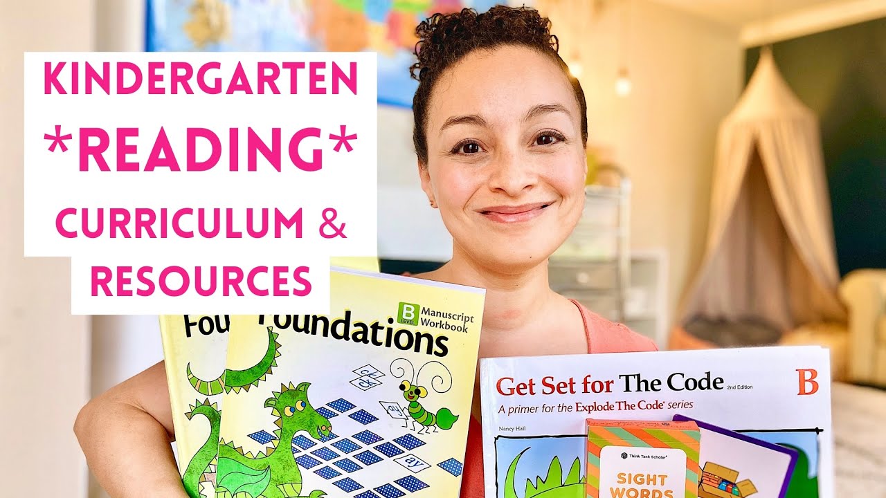What we use for Reading curriculum and activities | Kindergarten