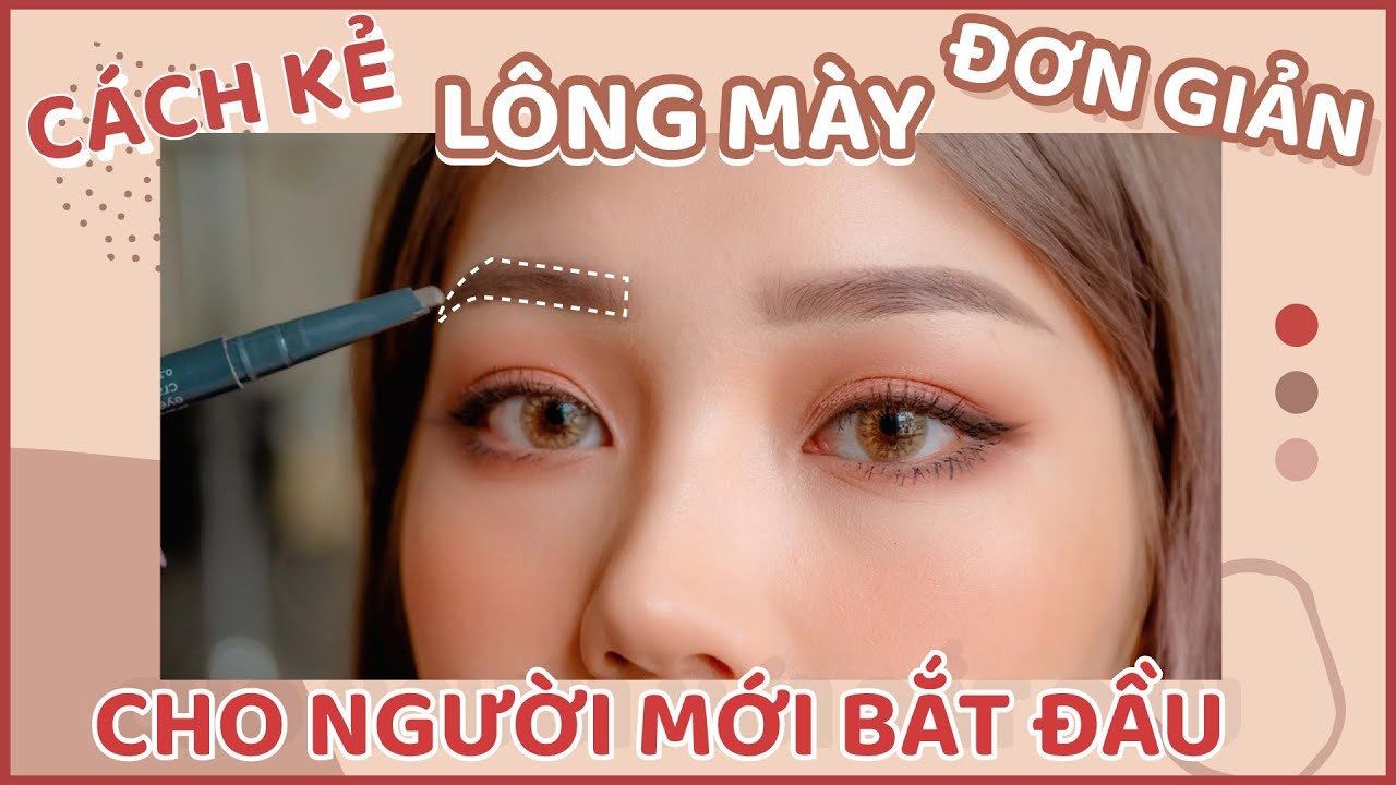 TIPS KẺ LÔNG MÀY CỰC ĐƠN GIẢN CHO NGƯỜI MỚI BẮT ĐẦU 👍🏼 | PATE MAKEUP