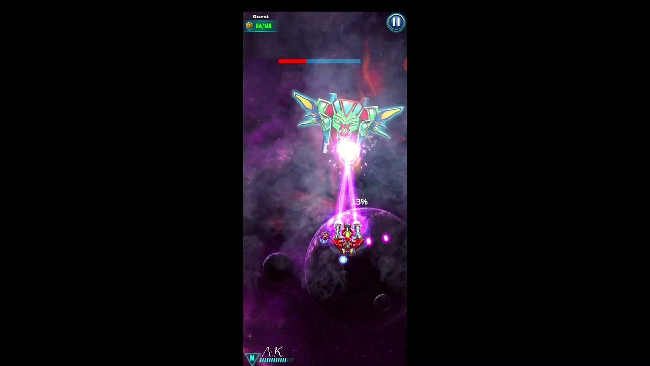 Galaxy Attack Alien Shooter Level 80 Hard