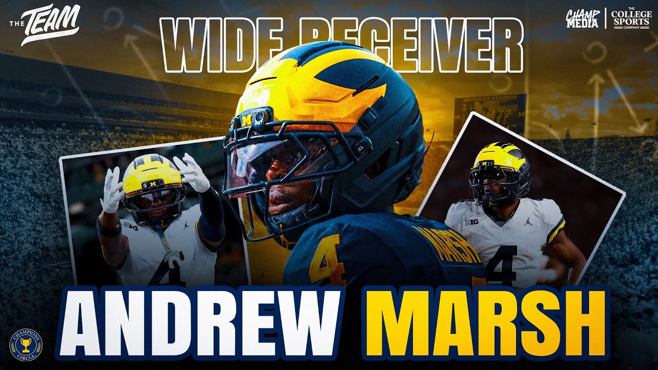 189 YARDS?! Michigan Freshman Andrew Marsh DESTROYS Records in Iconic Wrigley Field Game