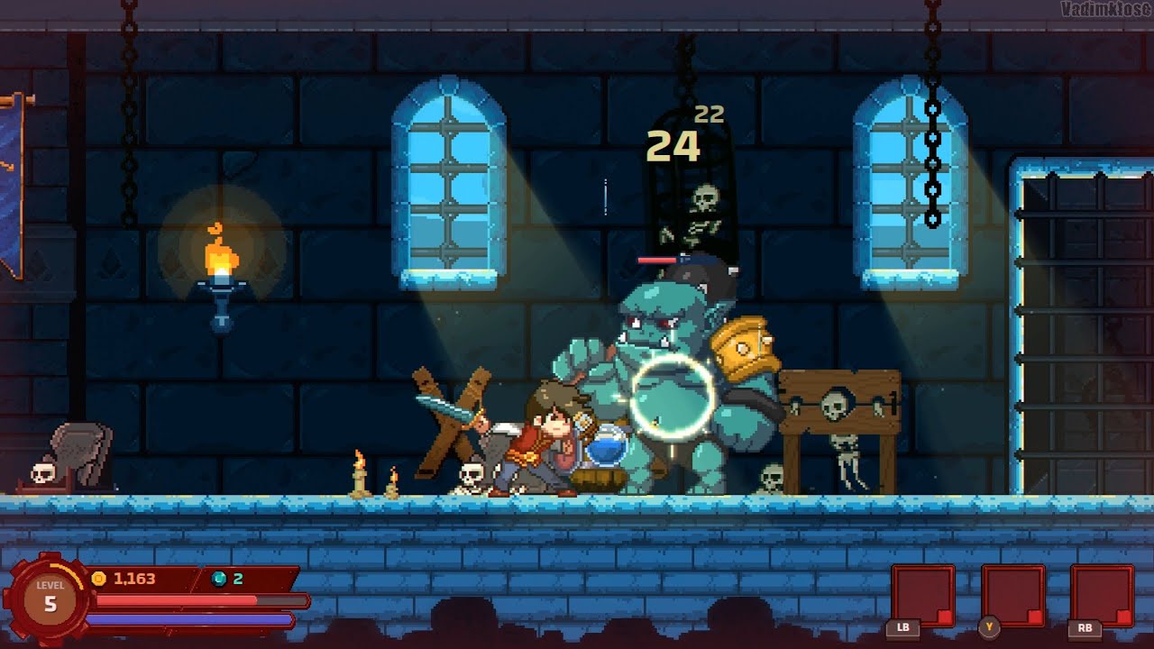 Hack and Slime GamePlay