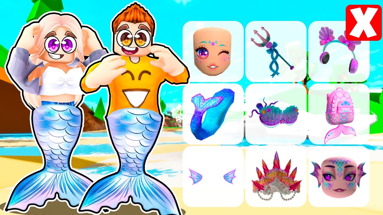 ZOSTALIŚMY SYRENAMI z SMILESLOW na BROOKHAVEN RP w ROBLOX!