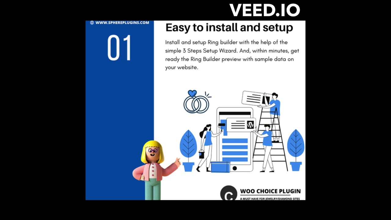 Ring builder feature and easy to install and set up.