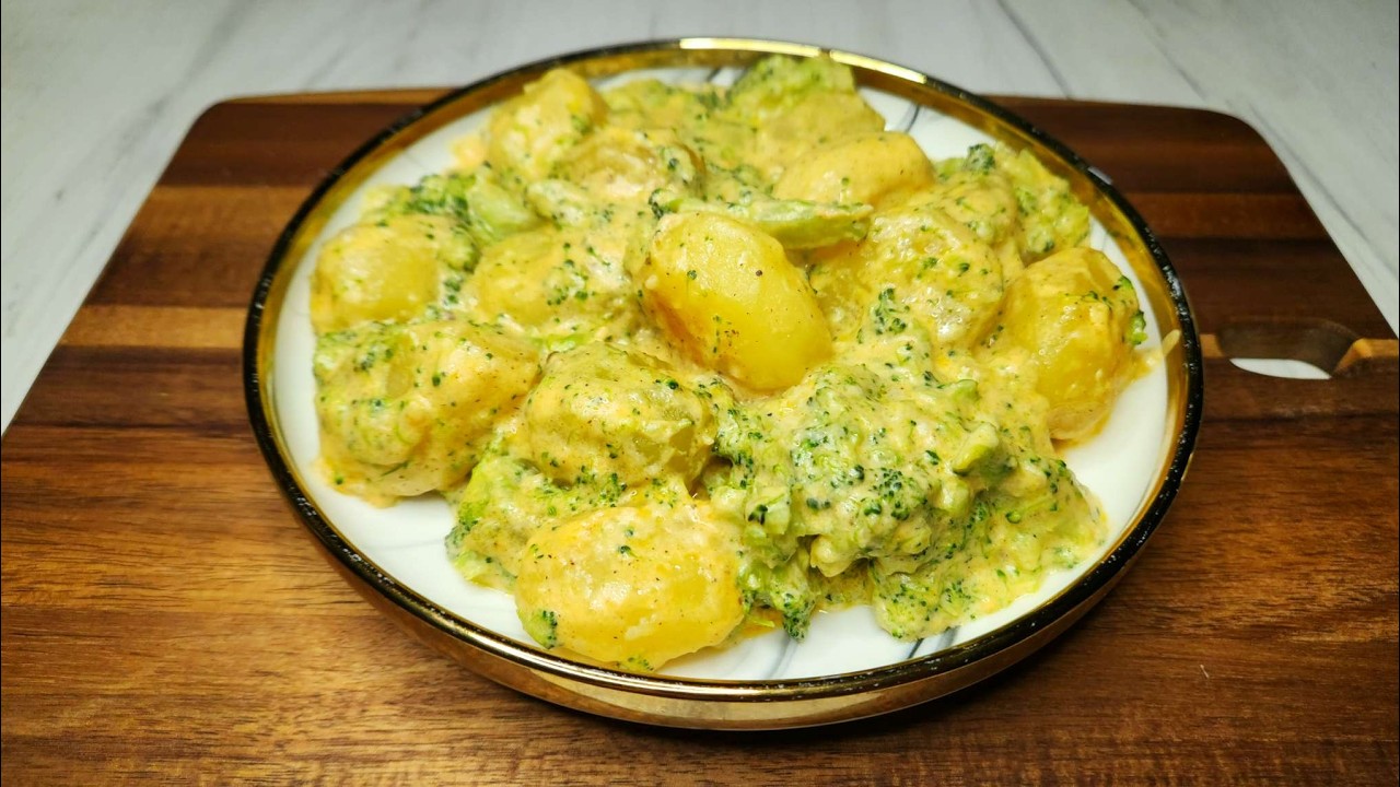 Want something DELICIOUS? Cook BROCCOLI with POTATOES