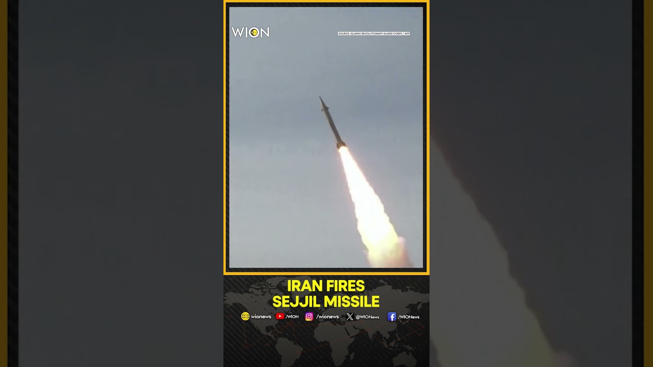 US-Iran War: Iran Fires Its Sejjil Missile for the First Time | WION Shorts
