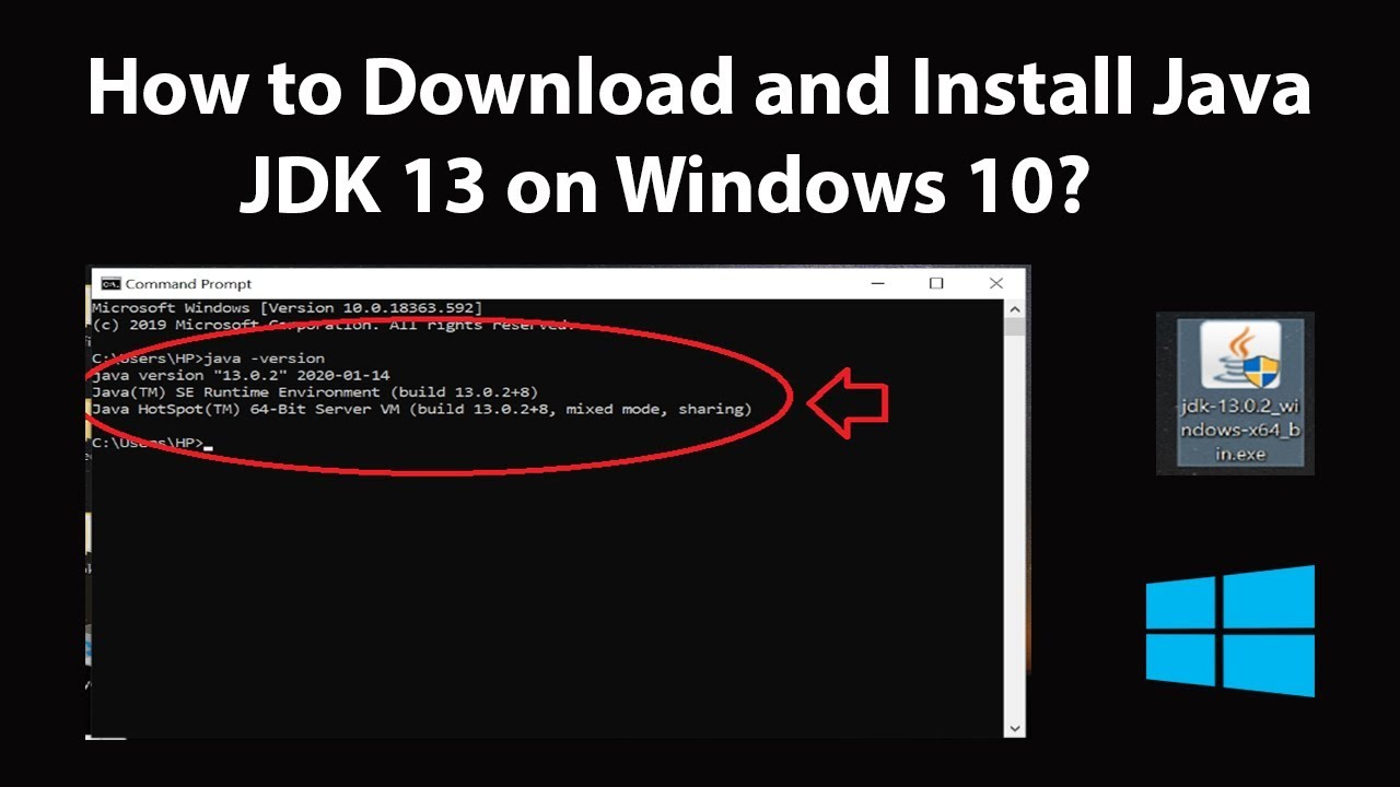 How to Download and Install Java JDK 13 on Windows 10?