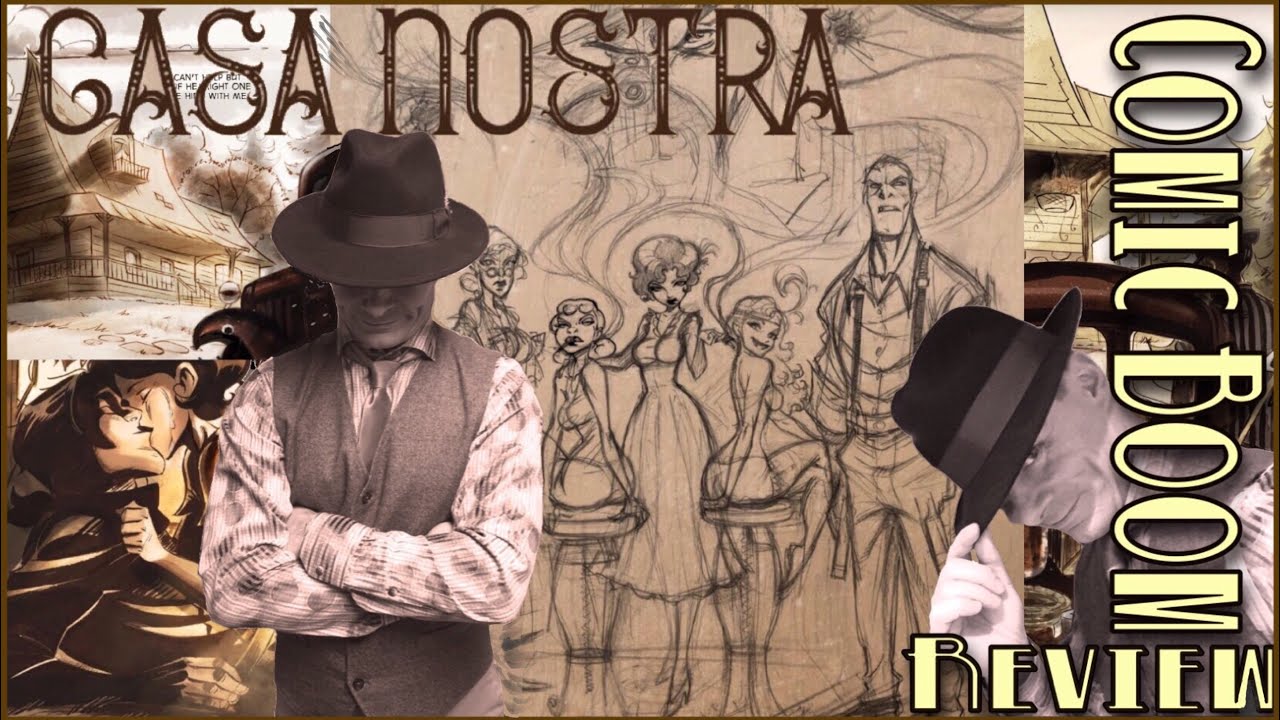 “Casa Nostra” is the best 1930’s, gangster-era revenge tale that is a MUST-OWN graphic novel!