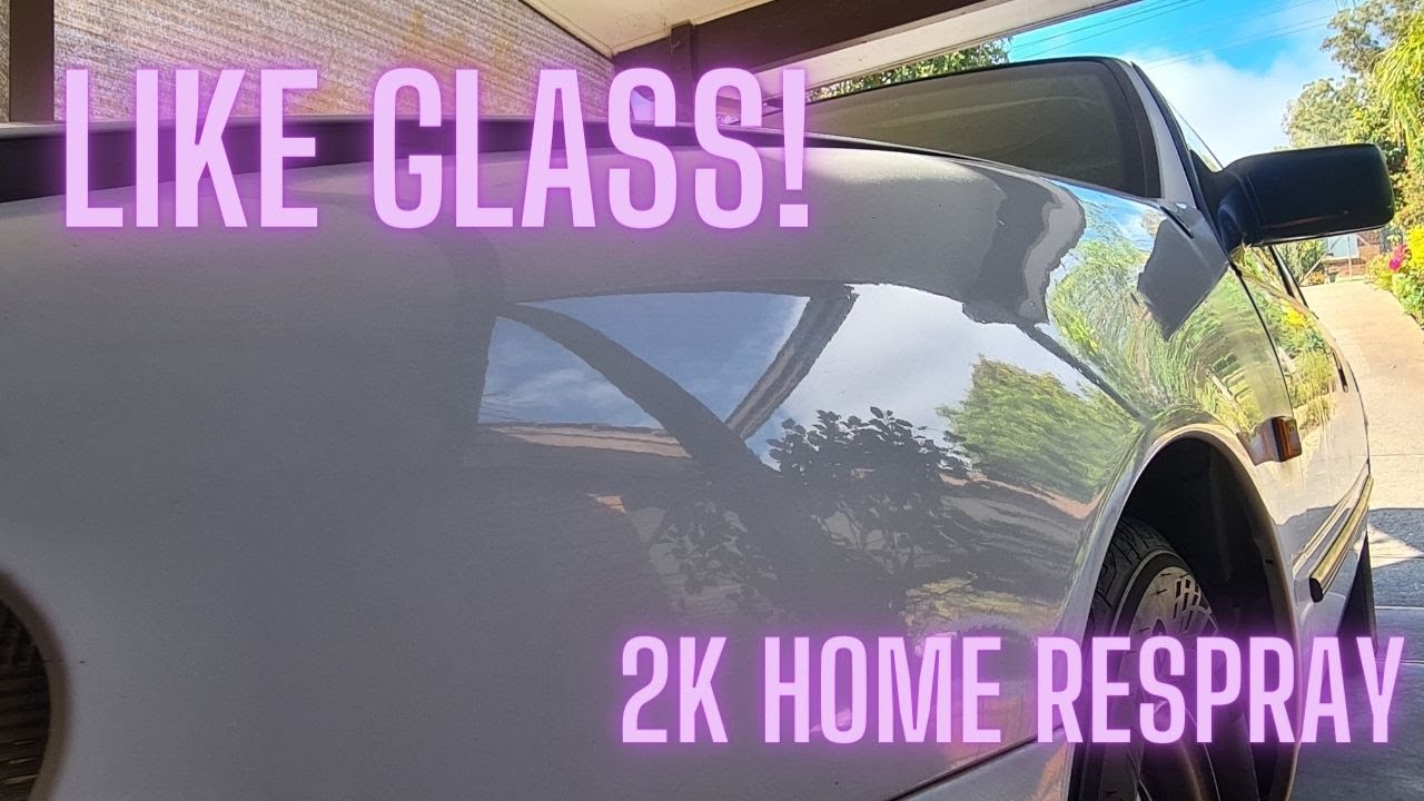Respray At Home Like Glass. 2k Paint