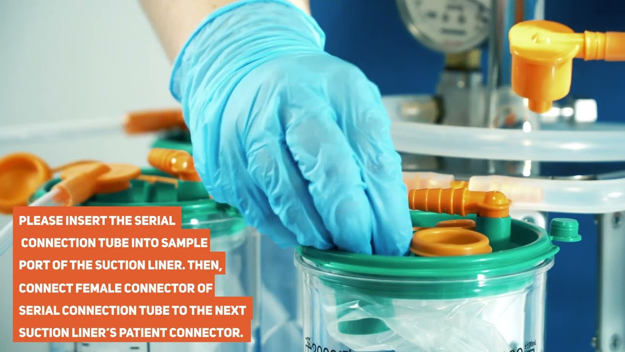 How to setup a Suction Liner Trolley - Hallmark Surgical