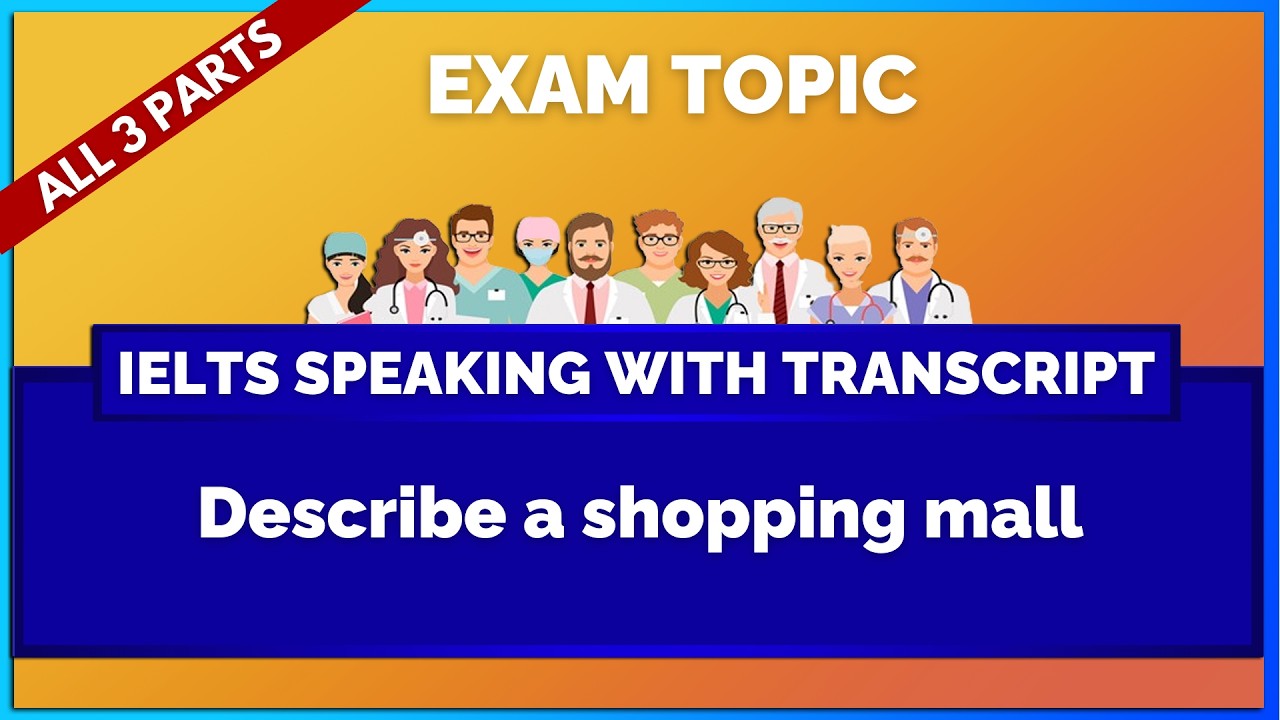 Describe a shopping mall - IELTS Speaking | Mihiraa